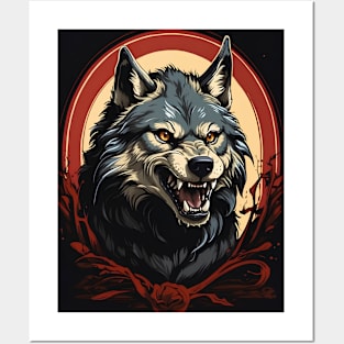 Wolf's Roar Posters and Art